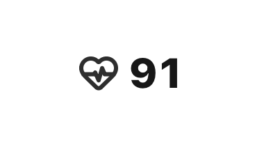 白色迷你悬浮窗显示 91。